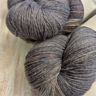 "Plum & Ash"- Flax Sock