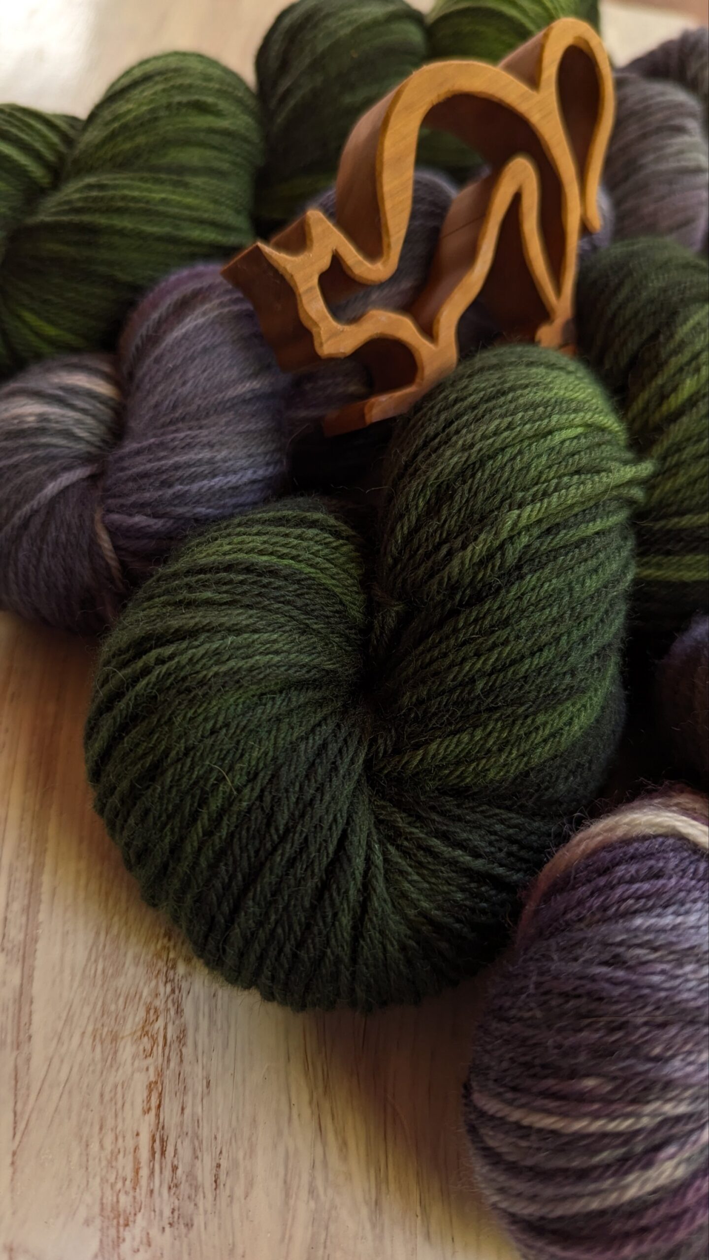 Living Cat Girl - Sporty BFL (100% Blue Faced Leicester)