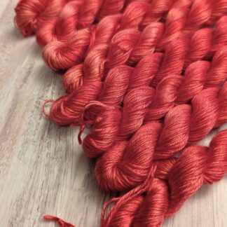 "OOAK reds" Shiny Tencel Mini-Set (160g)