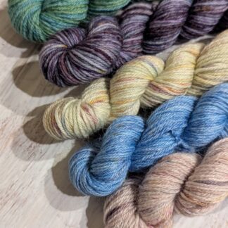 "OOAK Stripe-vester No.1" B'n'B Sock Miniset (5x20g)